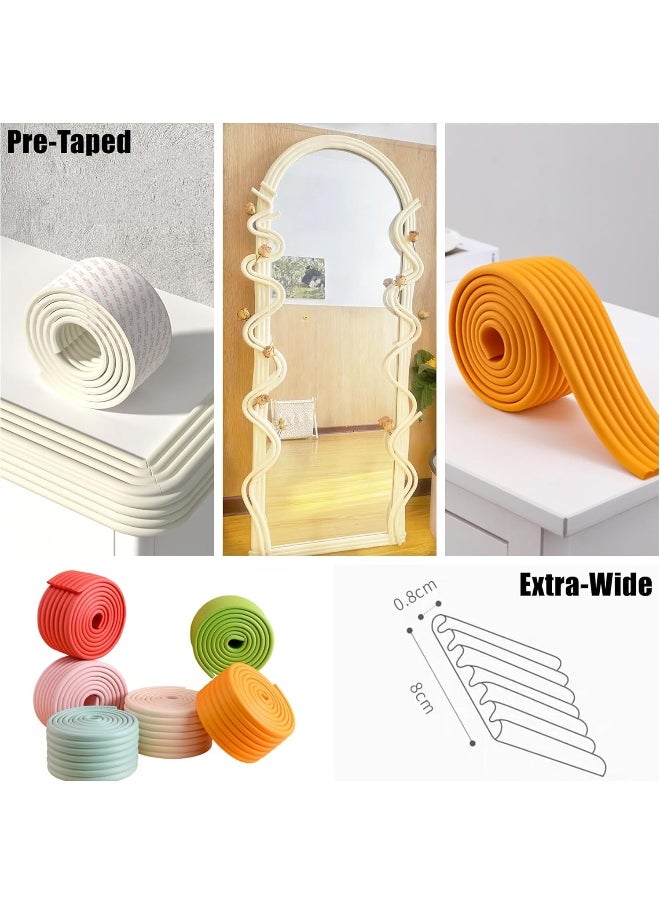 M2cbridge Multifunctional Edge and Corner Guard Coverage Baby Safety Bumper DIY 6.5 Ft (Blue)
