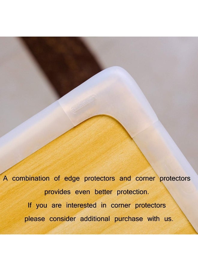 Miracle Wall Corner Protector, Safety Baby Proofing Corner Cushion Table Edge Strip Protective Guard Table Corner Edge Furniture Protectors with Double Side Tape