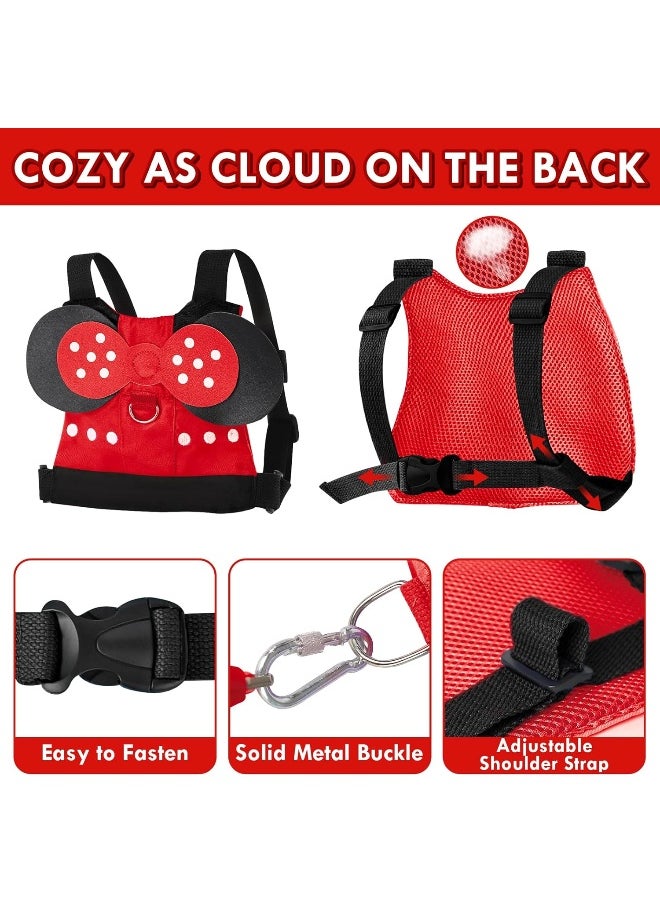 Toddlers Leash for Walking + Anti Lost Wrist Link Safety Wrist 4 in 1 for Toddlers, Child, Babies & Kids, Safety Harness Kids Walking Wristband Assistant Strap Belt