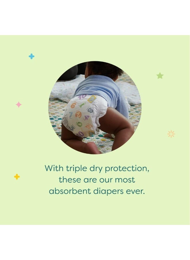 Babyganics Diapers, Size 2, 76 ct, Ultra Absorbent Diapers