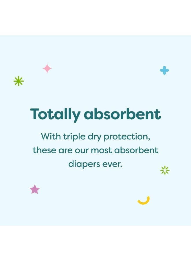 Babyganics Diapers, Size 4, 60 ct, Ultra Absorbent Diapers