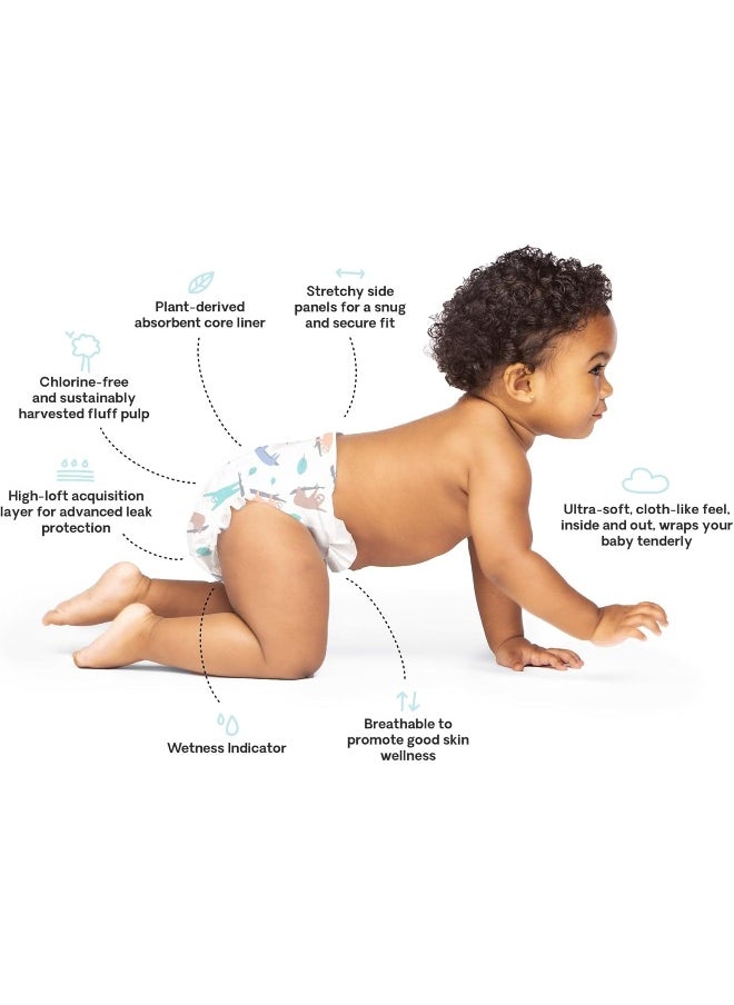 Hello Bello Nighttime Baby Diapers ‐ Size 4 - Ultra Absorbent & Hypoallergenic for Overnight Diapers for Extended Protection - 21 Diapers