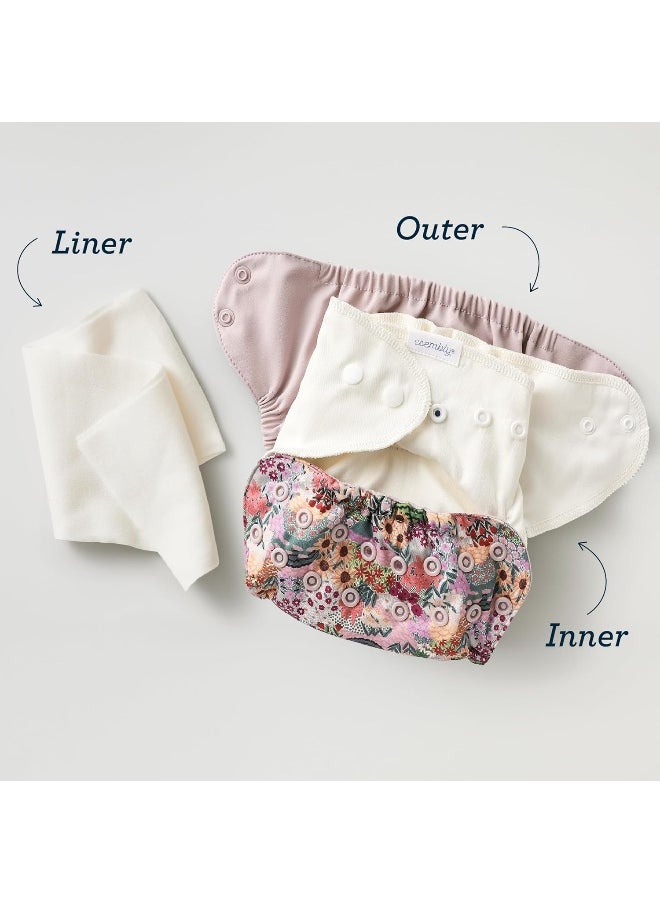 Esembly Cloth Diaper Stay-Dry Fleece Diaper Liner
