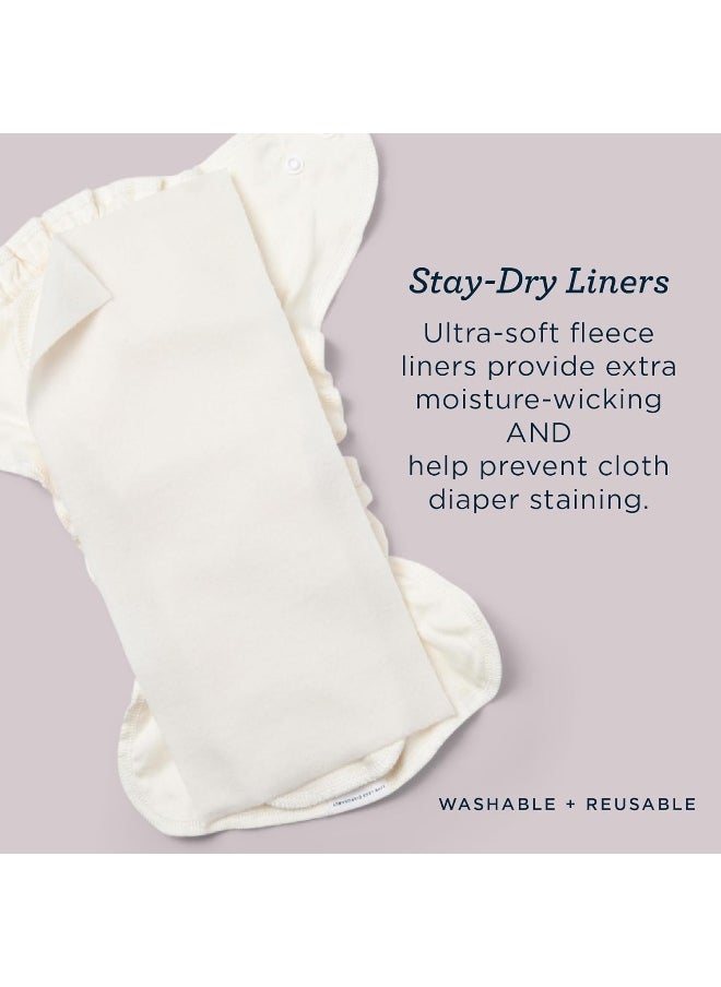 Esembly Cloth Diaper Stay-Dry Fleece Diaper Liner