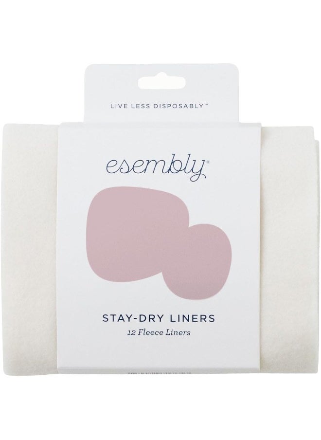 Esembly Cloth Diaper Stay-Dry Fleece Diaper Liner