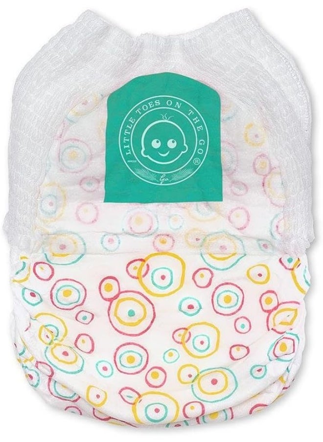 Products On The Go Little Toes Disposable Swimmy Diapers Small, 12