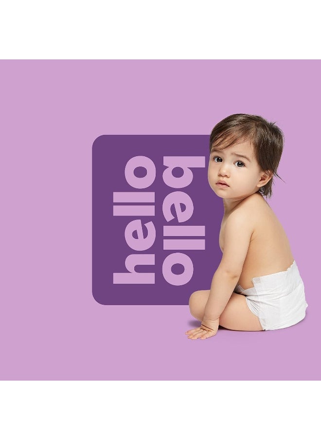 Hello Bello Premium Baby Diapers, Affordable Hypoallergenic and Eco-Friendly Absorbent Diapers for Babies and Kids, Size 1, Teachers Pet Design, 35 Count