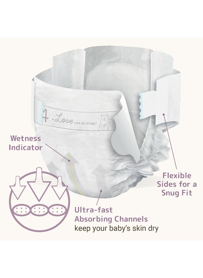 Bambo Nature Premium Baby Diapers (SIZES 0 TO 6 AVAILABLE), Size 4, 162 Count