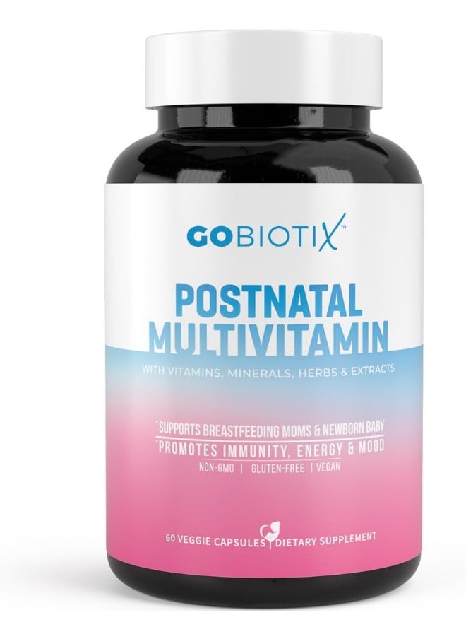 Postnatal Vitamin - Postpartum Vitamins For Energy, Mood, Breastfeeding Support