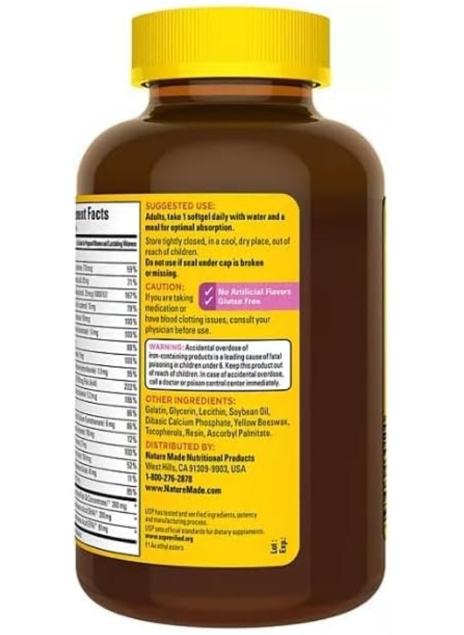 Prenatal + Dha 200 Mg Multivitamin Softgels 150 Ct