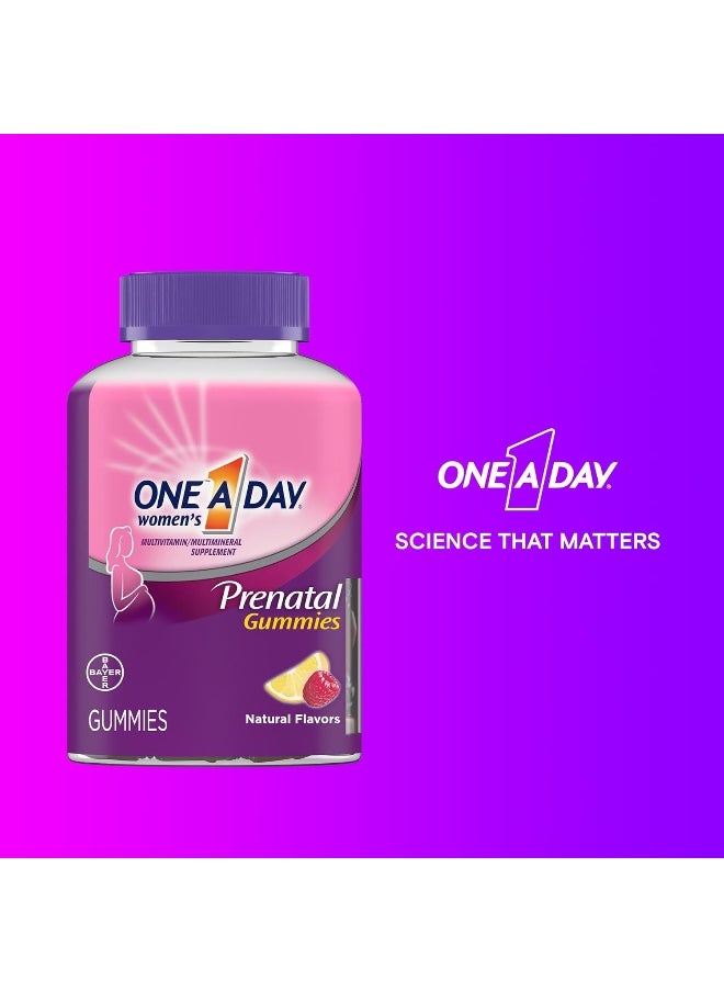 Women’S Prenatal Multivitamin Gummies Including Vitamin A, C, D, B6, B12, Folic Acid & More, 120 Count, Supplement For Before And During Pregnancy