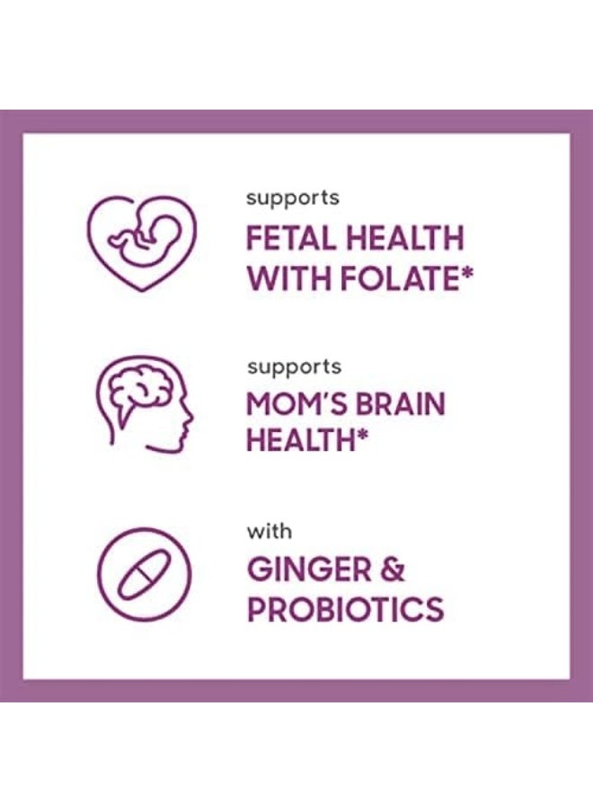 Prenatal One Multivitamin, Folic Acid, Calcium, & Vitamin D, Gluten Free, Supports From Conception To Postnatal, Clinically Proven Absorption, 60 Tablets