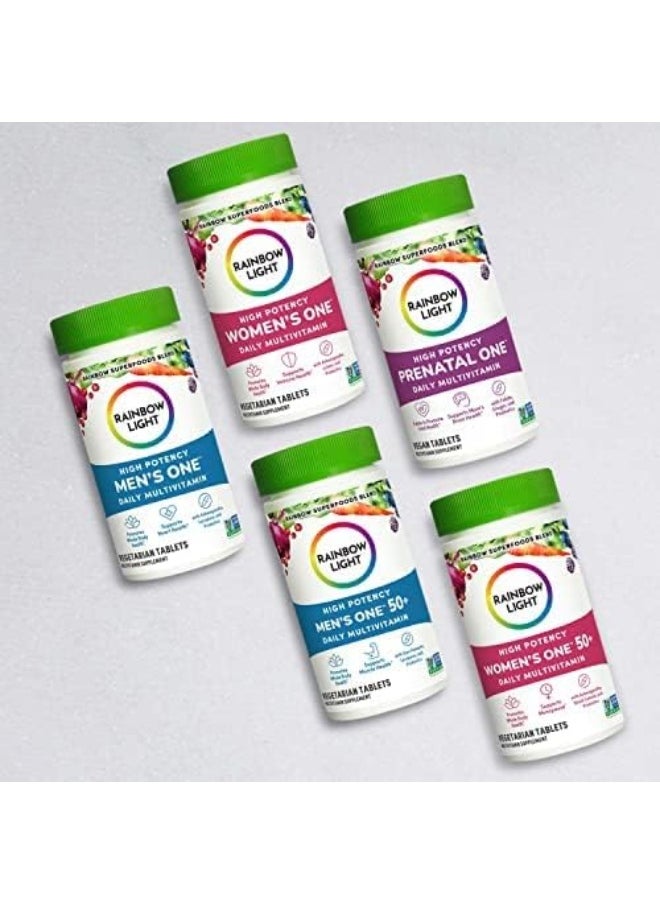 Prenatal One Multivitamin, Folic Acid, Calcium, & Vitamin D, Gluten Free, Supports From Conception To Postnatal, Clinically Proven Absorption, 60 Tablets