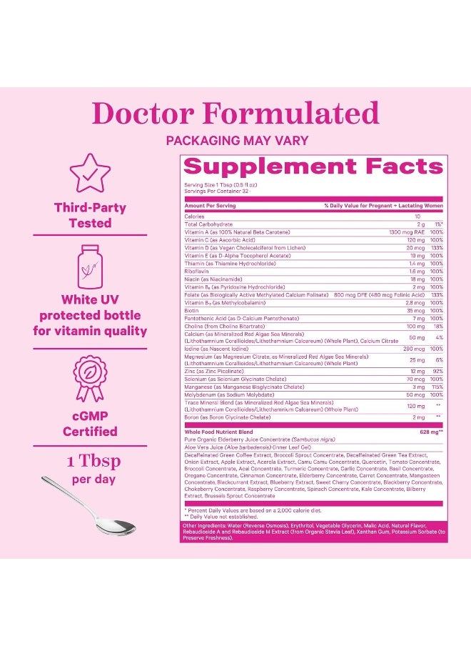 - Foundation Liquid Prenatal Vitamin 16 Fl. Oz.