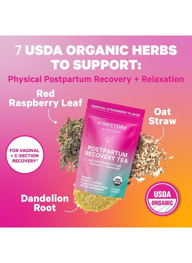 Postpartum Bundle: Postpartum Reset, Uplift Tea, Recovery Tea