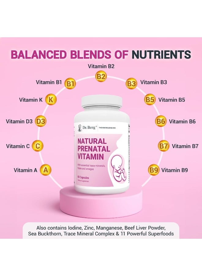 Dr. Berg Natural Prenatal Vitamins For Women