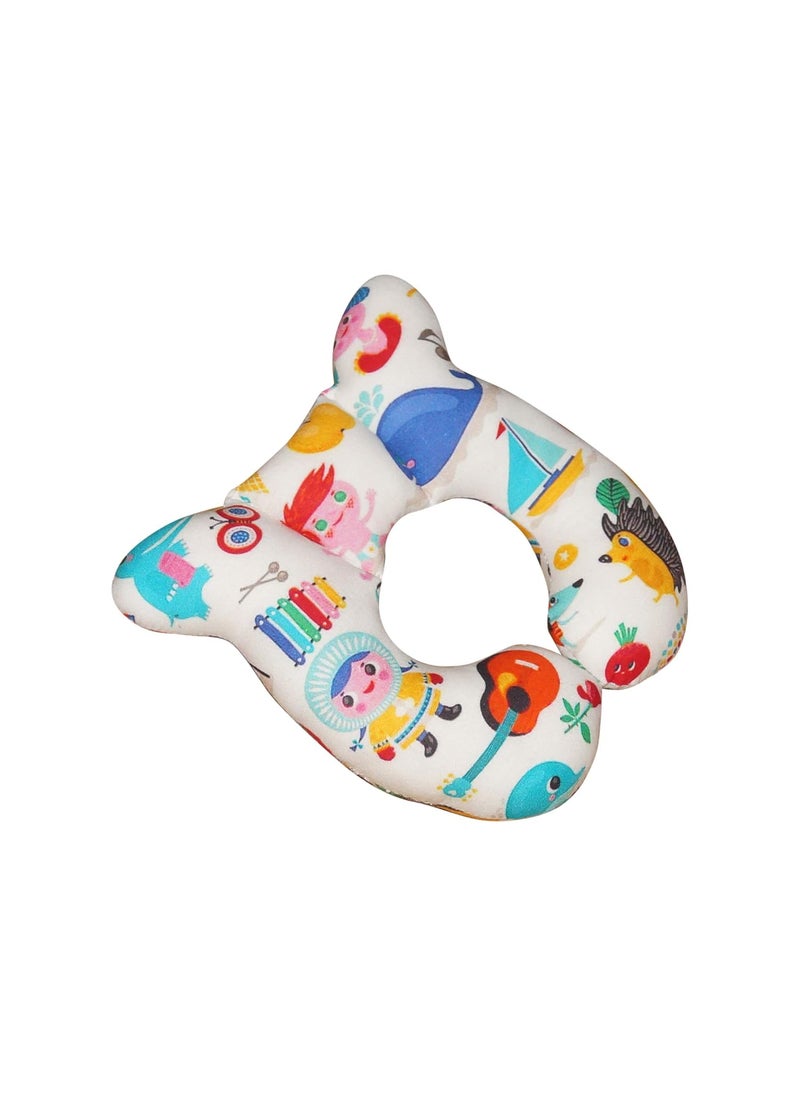 Oscar Home Baby UShape Neck Pillow Neck Protector for Car Seat Stroller Perfect for Travel Train Flight Bus 01 Years