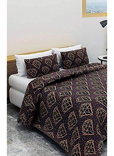 Home Designs Glace Cotton Printed Single DuvetQuiltDuvetComforter Cover 60x 90 Inches