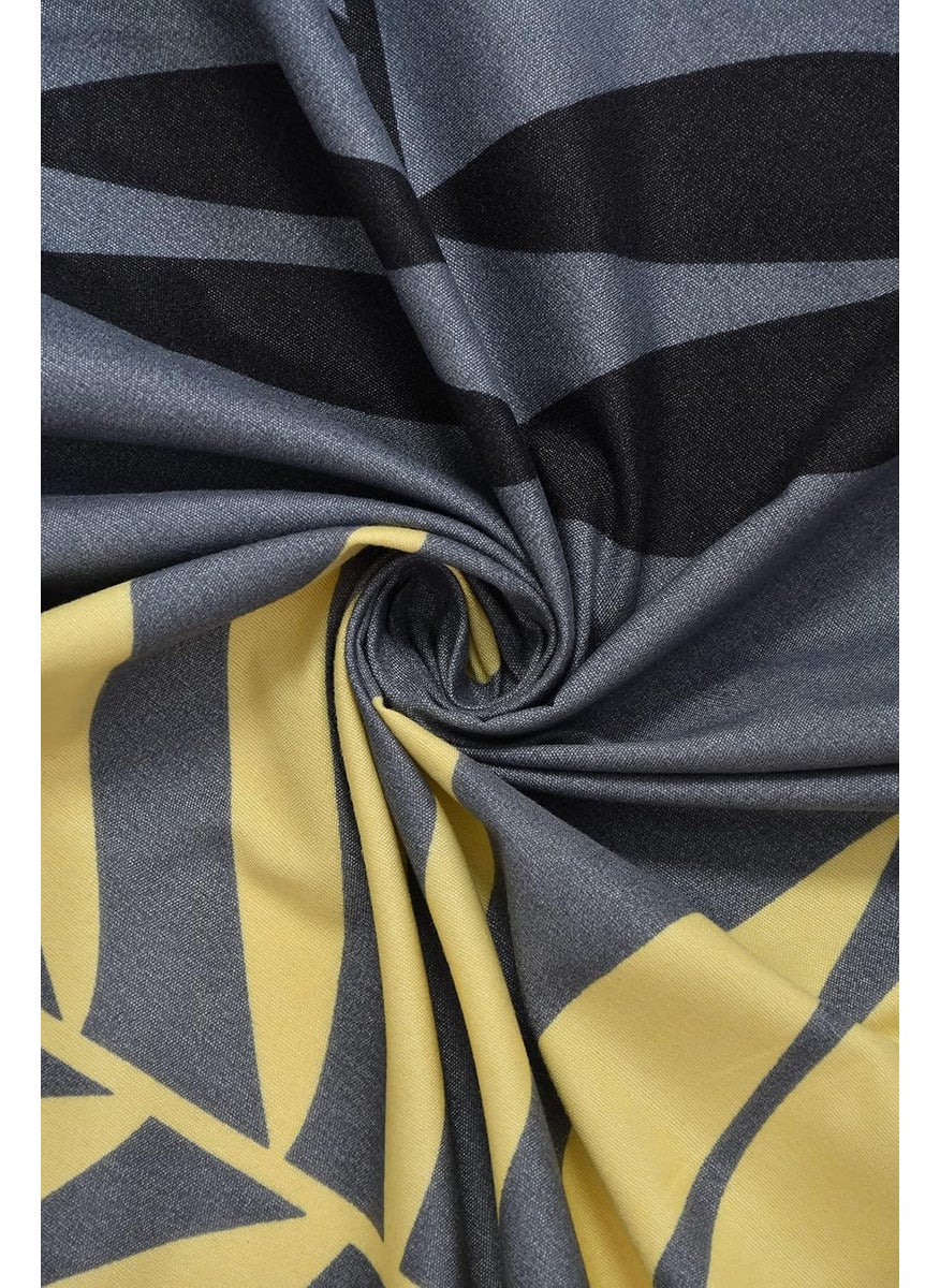 BREVARD Glacecotton Single Duvet CoverRajai CoverBlanket Cover with Zipper 60x90 Inches Charcol