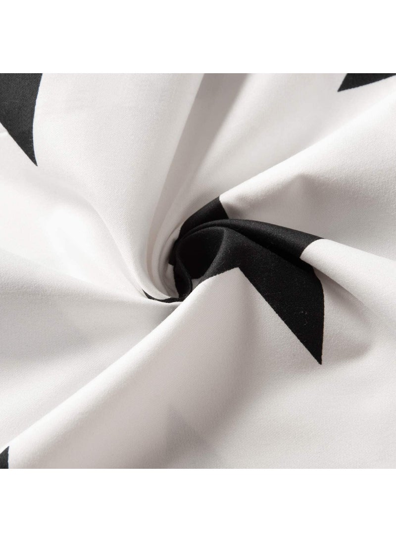 Texlux All Season Microfiber Reversable DuvetAC ComforterQuilt Star Print Single Size 60 Inch x 90 Inch