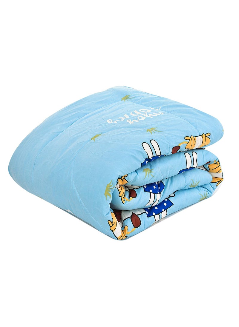 COZY FURNISH Microfiber Cartoon Printed AC Duvet Quilt Comforter Lightweight Comforter Single60X90Inches Lion Single
