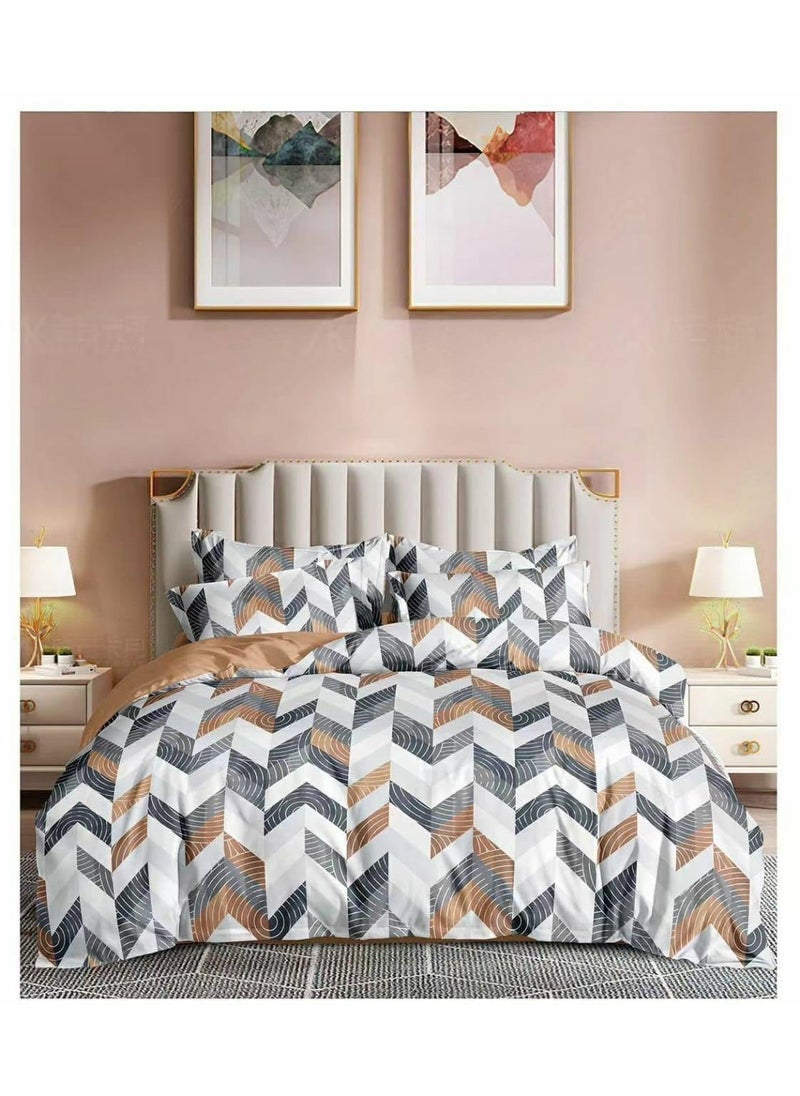 AMAZING HOME DECORATE AHD Polycotton DuvetComforterBlanketQuilt Cover King Size 228 x 254 cm 90100 King for Double Bed Arrow