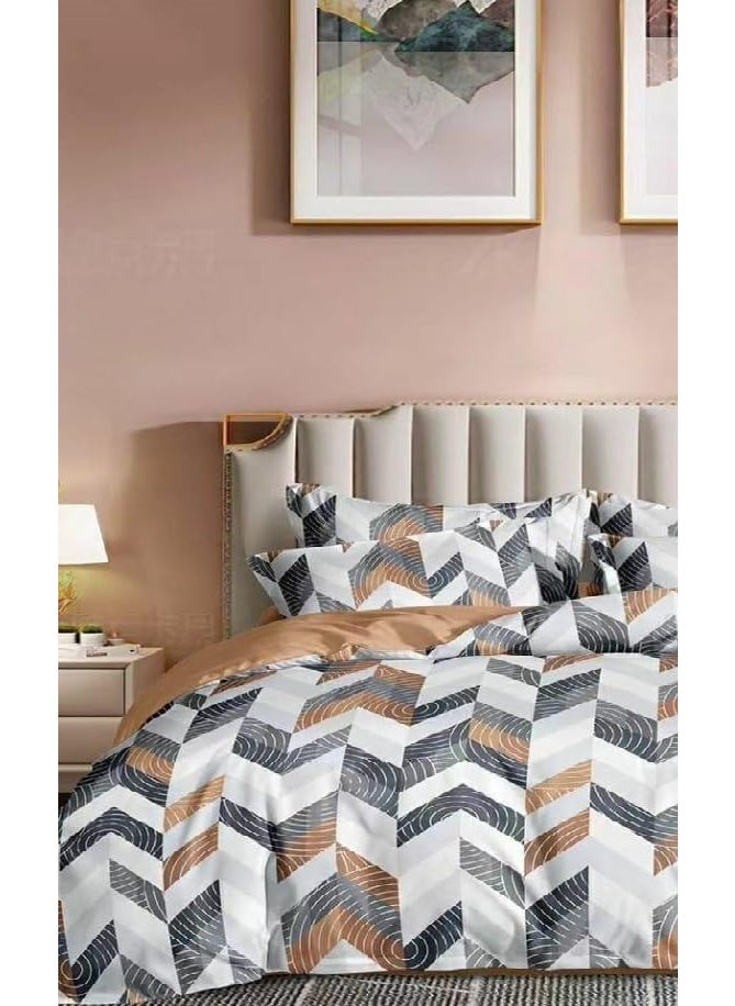 AMAZING HOME DECORATE AHD Polycotton DuvetComforterBlanketQuilt Cover King Size 228 x 254 cm 90100 King for Double Bed Arrow