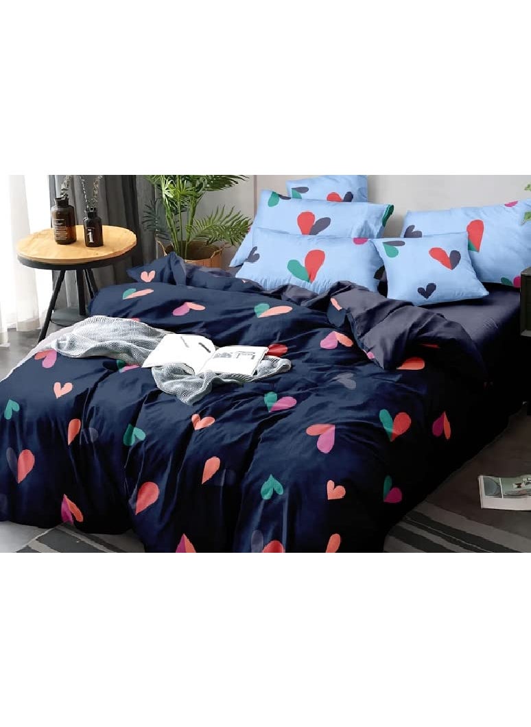 Laying Style Gless Cotton Premium 200TC Single DuvetQuiltRazaiComforter Cover 60 x 90 inchMulticolor