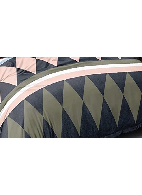 Laying StyleSoft Microfiber Printed Single DuvetQuiltRazaiComforter Cover 60x 90 Inches Multicolor Single