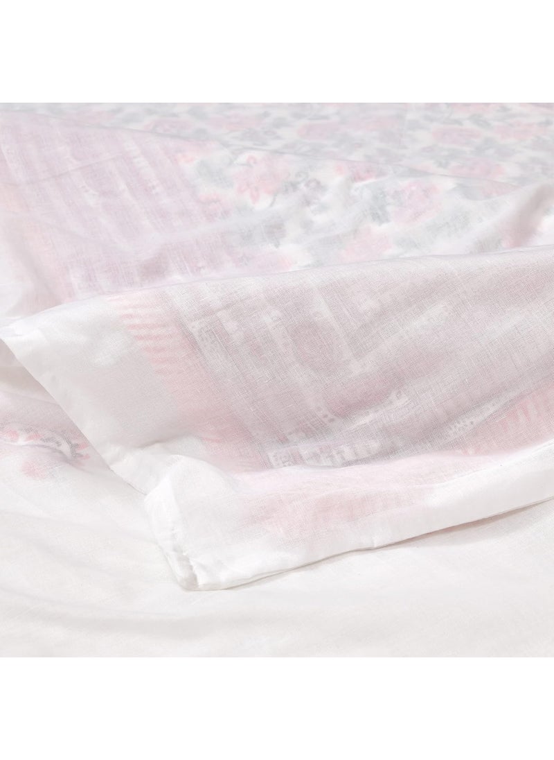 BLOCKS OF INDIA Cotton DuvetQuiltComforterRajai Cover Twin 300 Threadcount Zip Solid