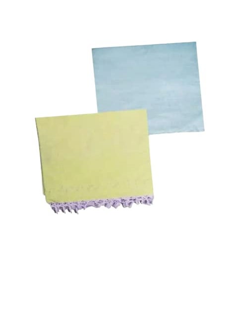 AAKRITI HANDLOOM Cotton Silky Soft Bhagalpuri Dull chadar lite Blanket Duvet Combo Pack of 2 Lemon Blue 260cm130cm