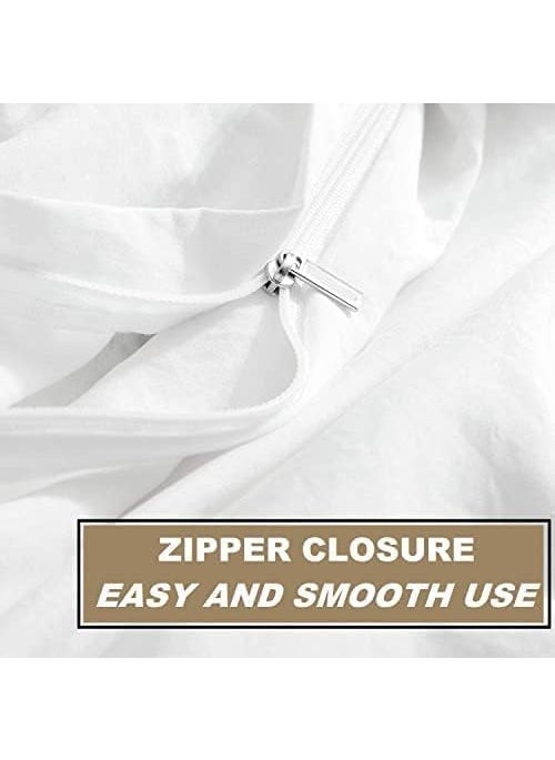 Slazie 300 TC Premium Glace Cotton Duvet Cover with Zipper Single Size Razai CoverDohar Cover for Single BedQuilt Cover WinterWarm StuffSingle Dohars90x60 InchesBeige FloralNDV 026