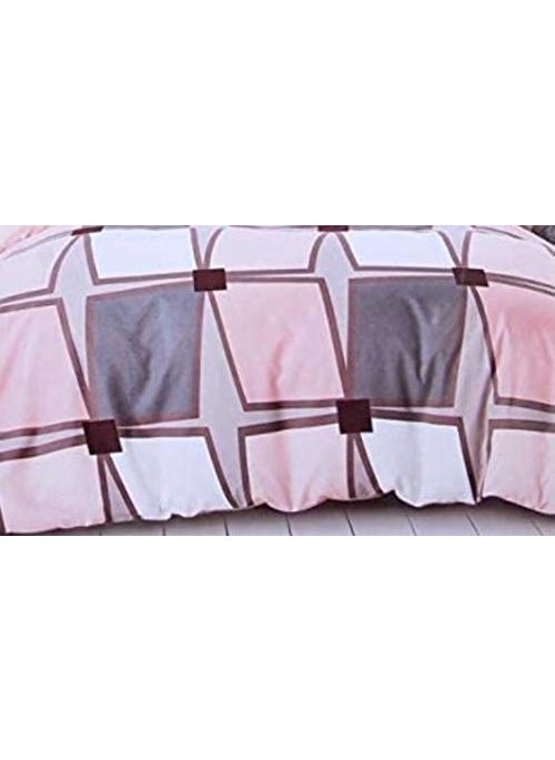 Home Designs 210 TC Cotton Duvet Cover with 2 Pillow Covers King Size 102 x 110
