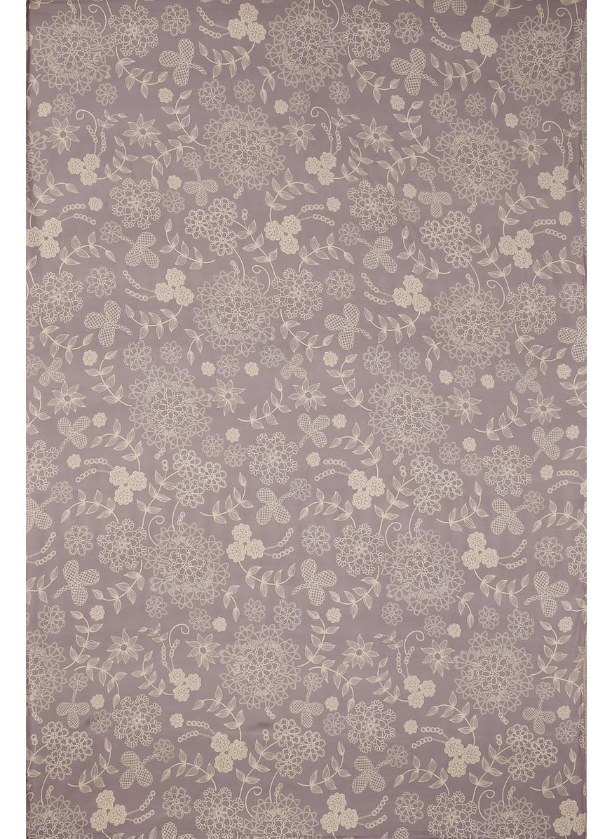 MORADO Glace Cotton 210 TC Double Bed Size Reversible Duvet CoverQuilt CoverRajai CoverBlanket Cover with Zipper 90x100 Inches Mauve