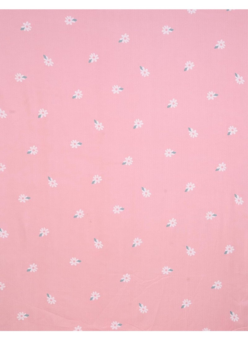 BREVARD Glacecotton Double Duvet CoverRajai CoverBlanket Cover with Zipper 90x100 Inches Pink