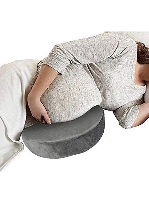 IMPORTIKAAH Pregnancy Pillow Wedge Shaped Side Sleeper Pillow Maternity Back and Body Support Cushion for Expectant Mothers Color May Vary