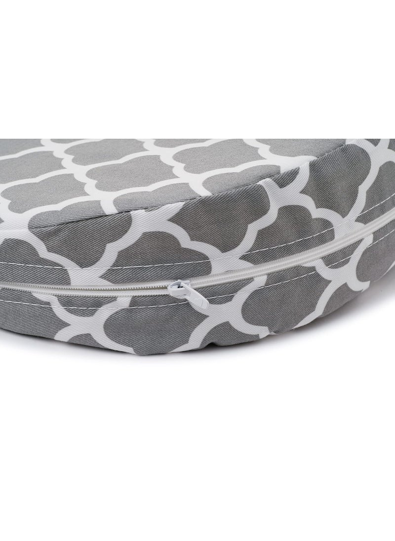 IMPORTIKAAH Pregnancy Pillow Wedge Shaped Side Sleeper Pillow Maternity Back and Body Support Cushion for Expectant Mothers Color May Vary