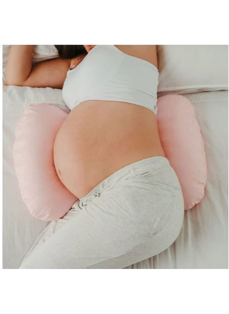 ATOOTFUSION Ultra Soft Butterfly Shaped PillowBody PillowMaternity Pillow Butterfly Maternity Pillow Pink