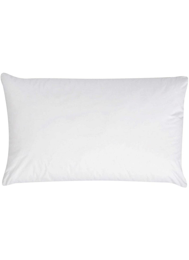 BOOMING PILLOW Polyester Fibre Relief Sleeping Pillow Pack of 1White 48x63