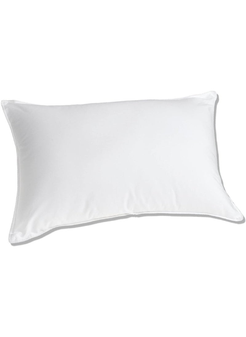 BOOMING PILLOW Polyester Fibre Relief Sleeping Pillow Pack of 1White 44x65