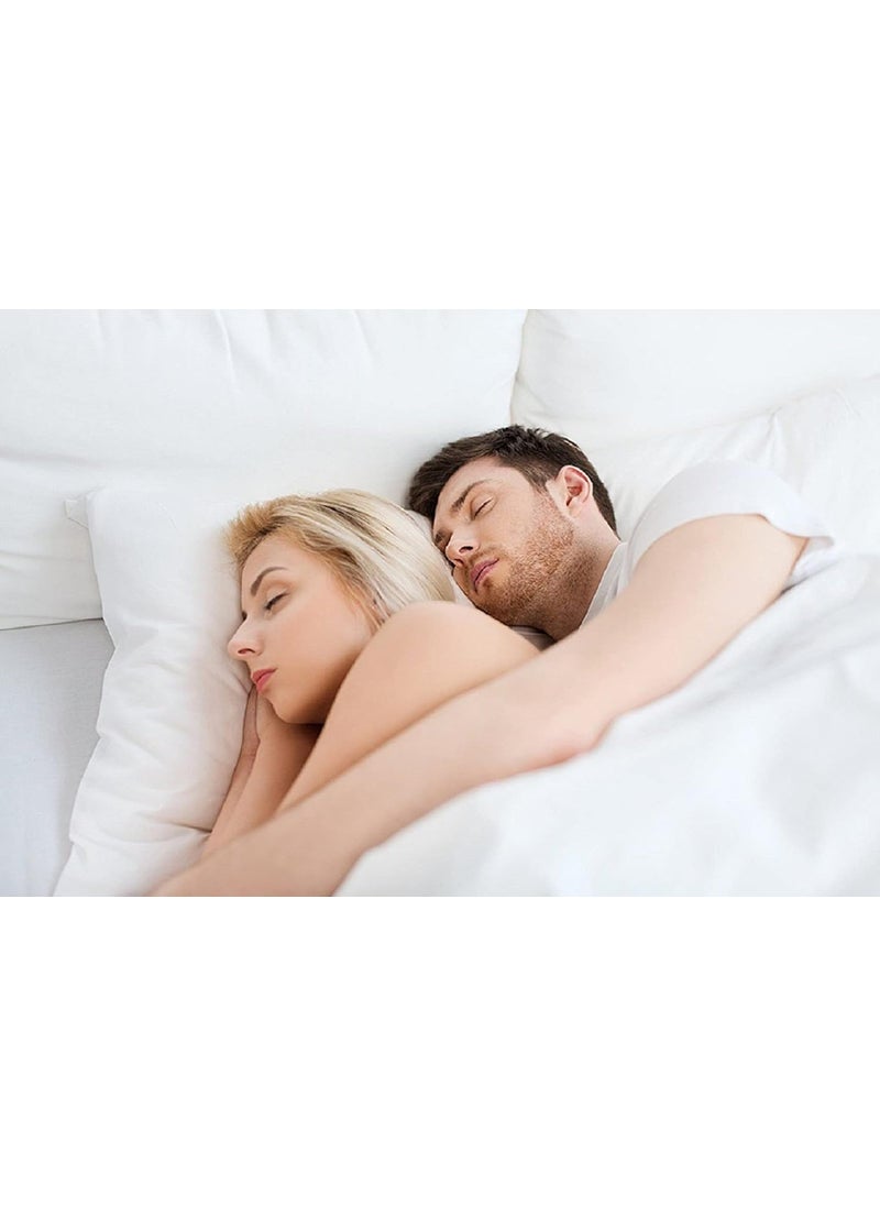 BOOMING PILLOW Polyester Fibre Relief Sleeping Pillow Pack of 1White 44x65