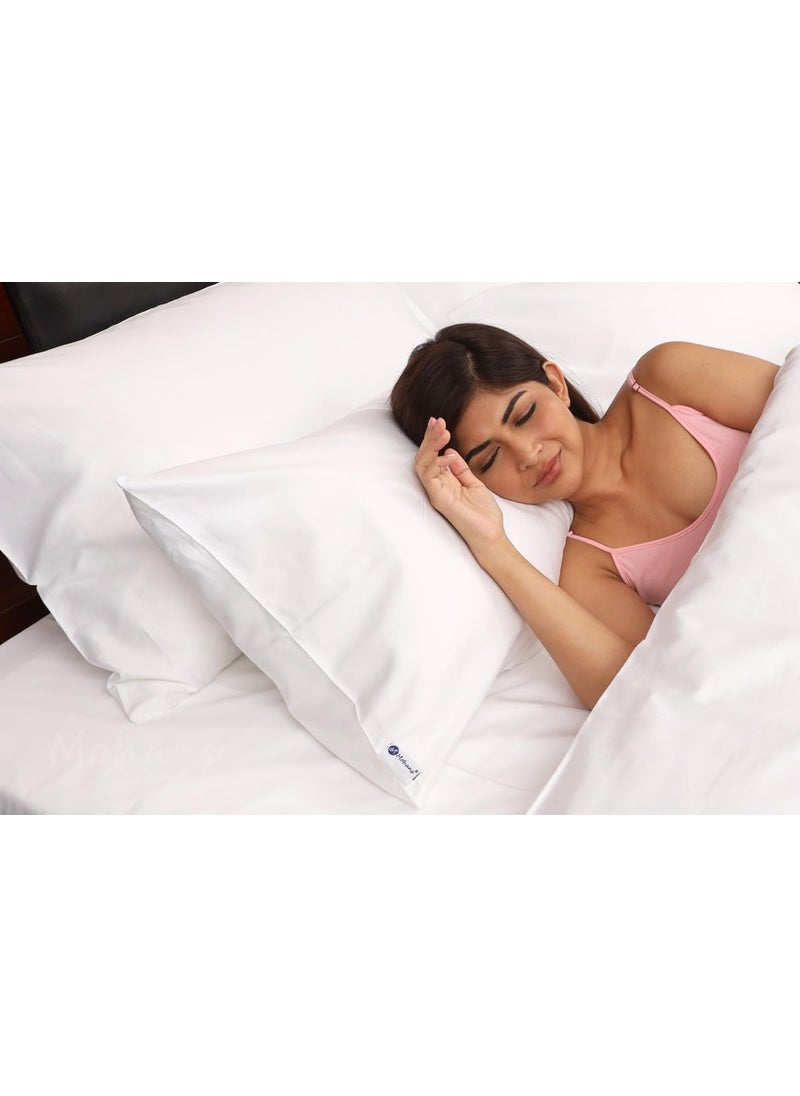 Mohans Soft Pillow for Sleeping Pack of 2 Regular Rectangle