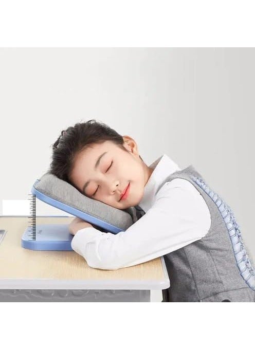 APURK Foldable Sleeping Pillow Portable U Shaped Soft Pillow for OfficeSchoolLibraryOutdoor Head Desk Cushion for Kids Nap Pillow for Travel Pack of 1Multicolor