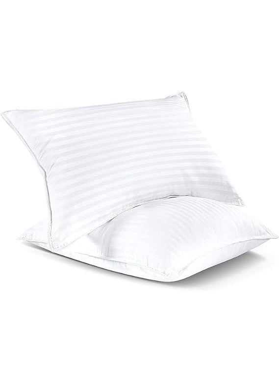 ThisWorx for Bed Pillows Standard Size Down Alternative Bedding Cooling Pillow for Sleeping 16x24 2