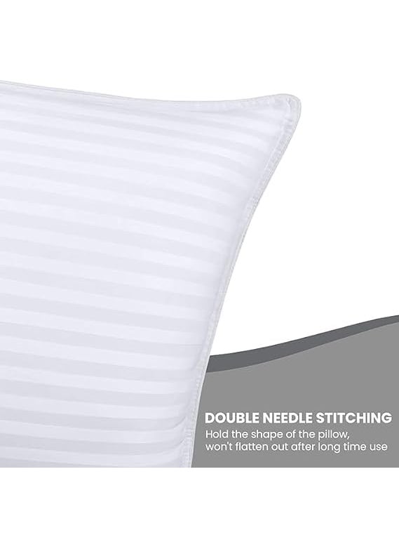 ThisWorx for Bed Pillows Standard Size Down Alternative Bedding Cooling Pillow for Sleeping 16x24 2