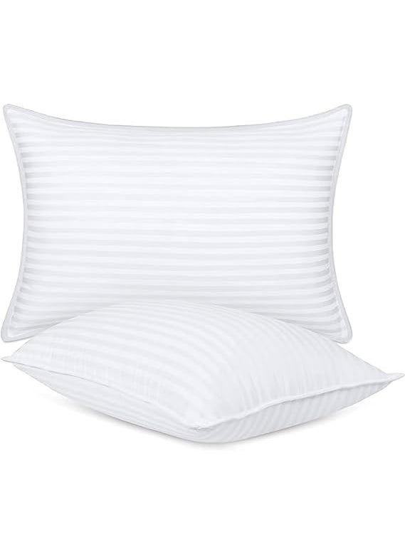 ThisWorx for Bed Pillows Standard Size Down Alternative Bedding Cooling Pillow for Sleeping 16x24 2