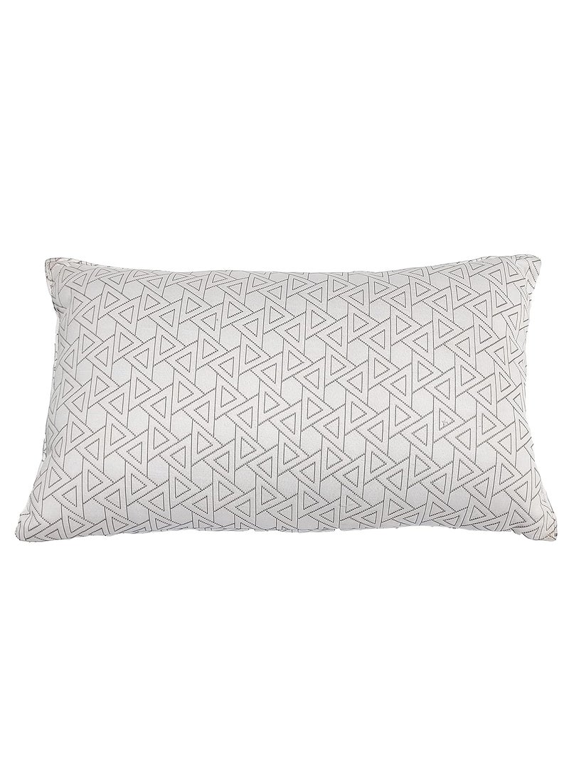 VG Mattress Organic Silk CottonkapokIlavam Sleeping Soft White Striped Classic Pillows Size 27 X 17 inches Off White 2