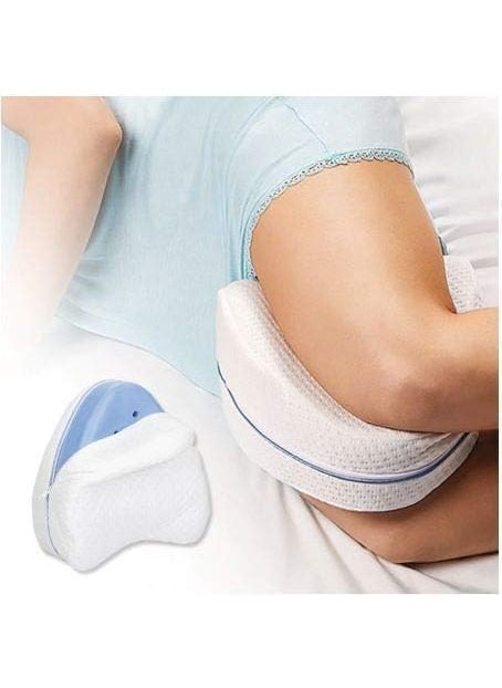 SHOEFWINKL Leg Pillow Knee Wedge Foam Contour Thigh Pillow Pad Support Cushion for Sleeping Sciatica Back Hip Joint Pain Relief