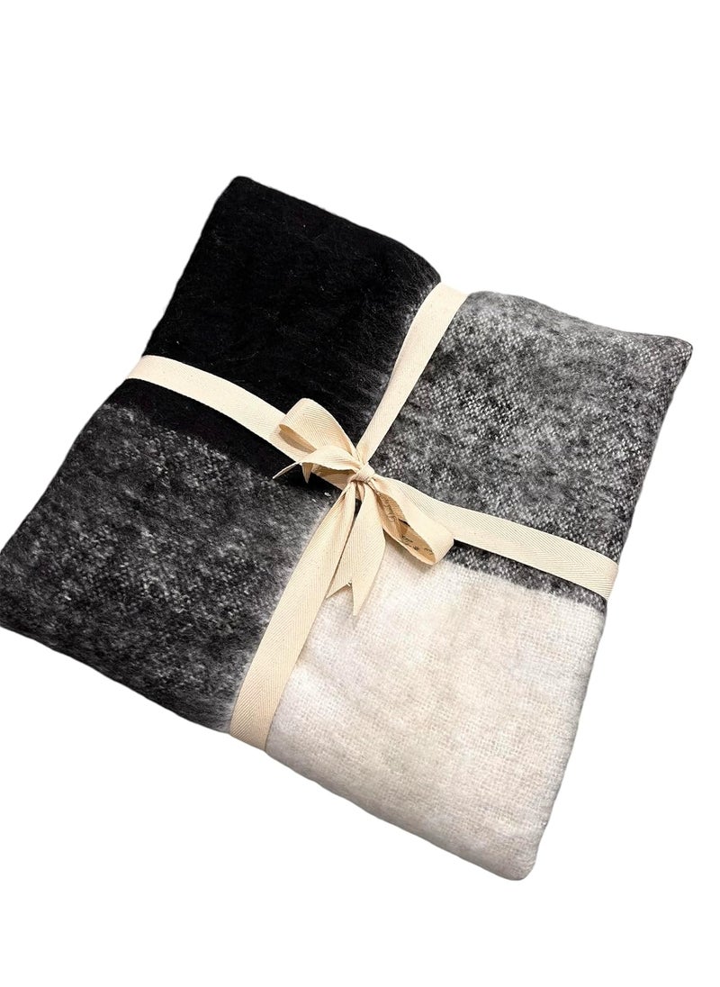 RHOME Acrylic Sofa Throw Throw Blanket for Living Room Sofa Chair Couch Reversible Breathable Throw Throws for Gifting Size 55 X 63 Inch 138 X 158 Cm