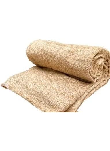 AMI CREATION Chenille Textured Throw Soft Sofa ThrowThrow BlanketThrows for Sofa and Couch or Sofa Throw Cover for 3 Seater SofaCouch Size 140 x 210 Cm Blanket55 84 Inch Golden